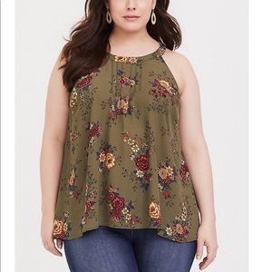 Floral Print Georgette - Torrid Size 1